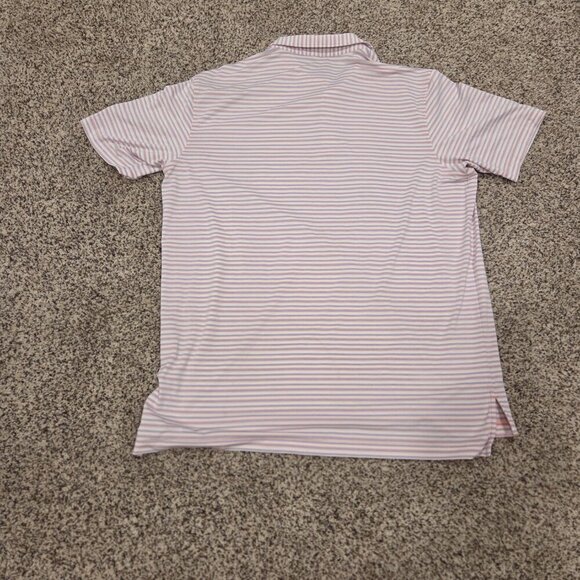 Peter Millar Summer‎ Comfort Polo Shirt Men's XL Striped Performance Stretch - Picture 5 of 6